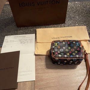 *Vintage* Louis Vuitton Multicolor Monogram Trousse Wapity